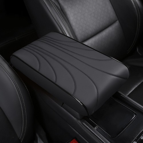 Leather car central armrest - leather,