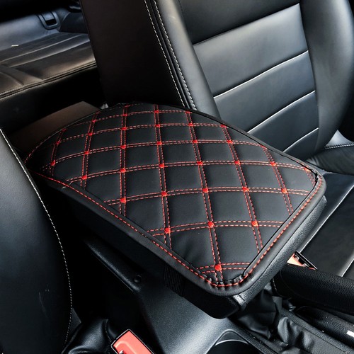 Leather car central armrest - pu,